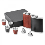 FABRIZIO   4 - PIECE FLASK SET